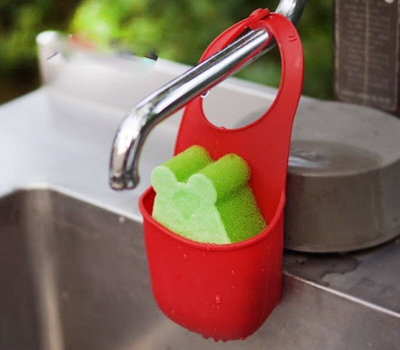 AquaGuard Silicone Sink Drain Holder