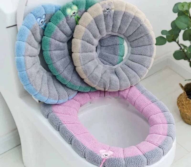 Soft Comfort Toilet Seat Cover Mat